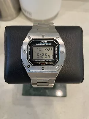 Casio G-Shock DW-5600 Custom Stainless Steel • $54.88