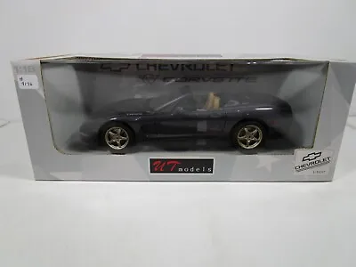 Ut Models 1/18 Purple Pearl Metallic 1998 Chevy Corvette Convertible New *read* • $79.99