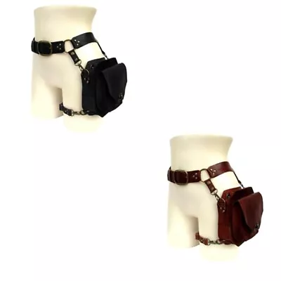 Steampunk Drop Leg Thigh Bag For Men Women Medieval Waist Bag Leg Bag • $29.98