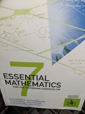 Essential Mathematics For The Victorian Curriculum Year 7  • $28