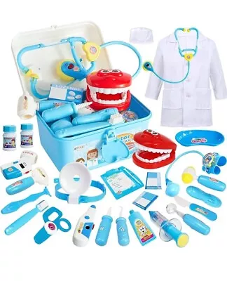 Kids Doctors Set Case For Kids Educational Toys For 3Year Old Clothes Boys Girls • £19.99