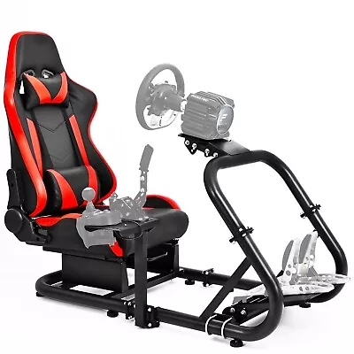 Dardoo Gaming Simulator Cockpit With Seat Fit For Logitech G29 G920 Xbox Fanatec • £309.99