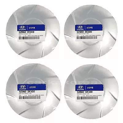 529603X300  17inch Wheel Center Cap Silver 4Pcs For Hyundai Elantra MD 2011-2013 • $45.60