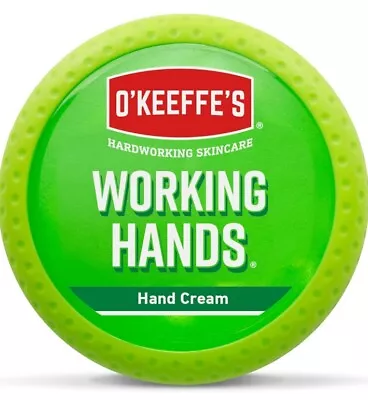 O’Keeffe’s Working Hands Hand Cream Extremely Dry Cracked Hands & Skin 96g Jar • £8.99