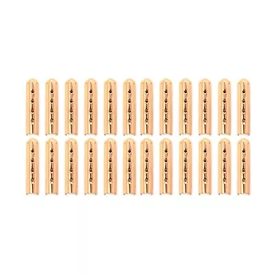 Litlaces - Aglet Tips Removable Clamp On Easy To Install Gold Tips - 24pc • $9.99