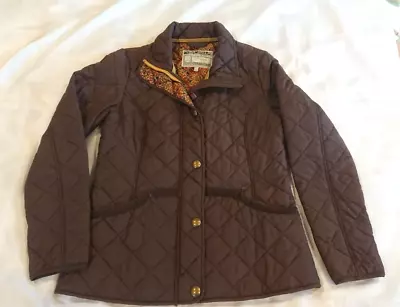 Tom Joule Quilted Jacket Moredale Colour Saddle Womens Coat UK 14 Countrywear • $24.89