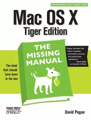 Mac Os X: The Missing Manual Tiger Edition: The Missing Manual • $37.99