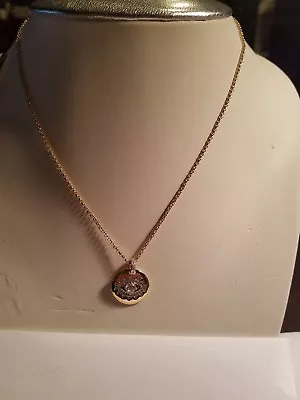 Nadri Beloved Coll Token Crystal Pendant Necklace New $50 • $26.25