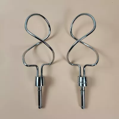 Vintage Sunbeam Mixmaster 12 Speed Mixer Beaters Dough Hooks EUC FREE SHIPPING  • $23.95