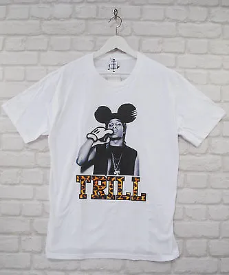 Actual Fact A$AP ASAP Rocky Trill Mickey Supreme Men's Rapper Crew Tee T-shirt • £20