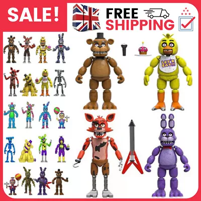 £4.97 • Buy Five Nights At Freddy's Funko Game FNAF Action Mini Figures Toy Bonnie Foxy Toys