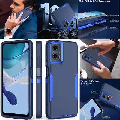 For Motorola Moto G Play 5G/G Power/G Stylus/G 5G 2024 Phone Case Tempered Glass • $10.31