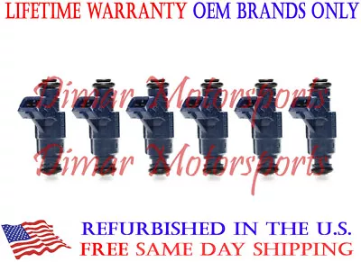 Lifetime Warranty - OEM Fuel Injector Set Of 6 - 0280156091 For  2.9L Volvo • $129.95