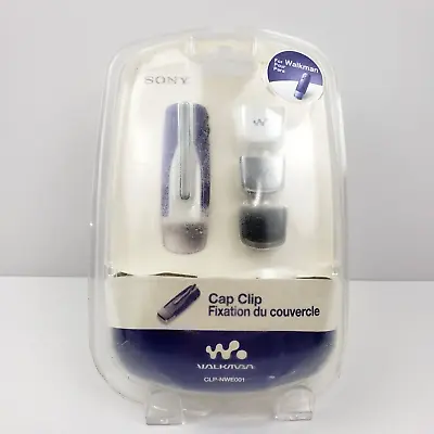 NOS Sony Walkman MP3 Accessories: Cap Clip In Blister Pack For NW-E002 Series • $36.18