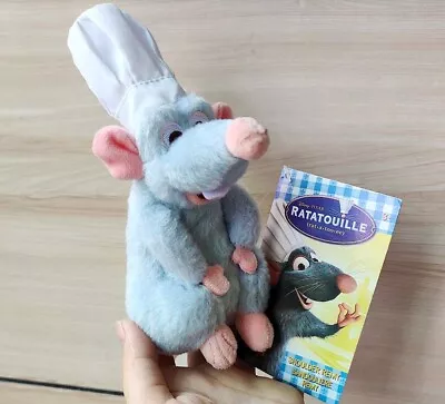 $9.88 • Buy Disney Store Ratatouille Chef Remy Magnetic Shoulder Plush Toy New