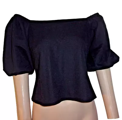 Philosophy Republic Black Off The Shoulder Top Size M/m • $9.99