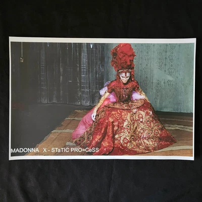 £10.46 • Buy Madonna Poster Reinvention Tour Celebration MDNA Sticky Confessions Blond Virgin