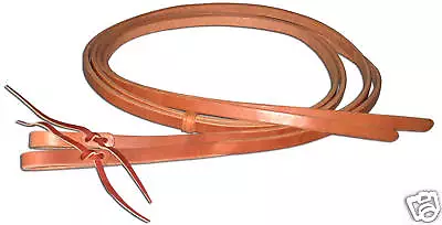 Harness Leather 1 X 8 Split Reins Loop Ties USA - Custom Cowboy USA H108 • $70