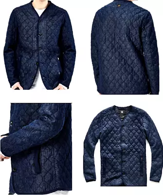 G-star Liner Quilted Slim Overshirt Jacket*bnwt*colour-rinse*size-‘m’*(last One) • £150