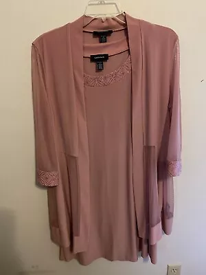 Women’s Size Large-2 Piece Dress-Dressy-NWOT-Mauve Color • $8.99