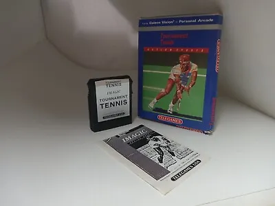 Tournament Tennis Colecovision W/Original Box & Copied Manual Never Used #V10 • £43.21