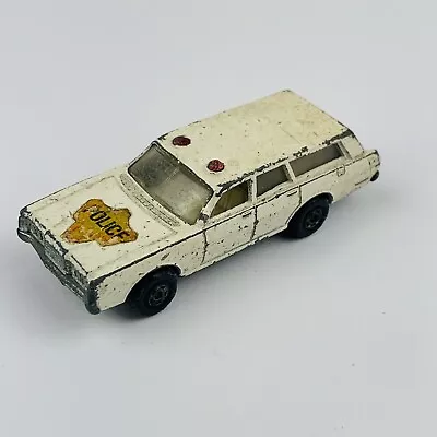 1971 Matchbox Superfast Series No 55 Mercury Police Car Lesney England • $12.50