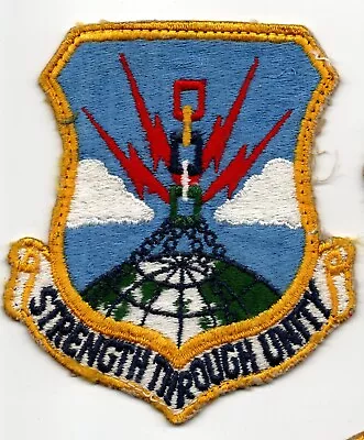 USAF Patch 4123d Strategic Wing Clinton-Sherman AFB B-52E And B-52F Era Tall • $10