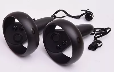 Meta Facebook Oculus Rift Controllers (Pair) Black (Model MI-BR/BL) - FREEPOST • £79.95