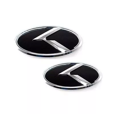 3D K Logo Front Hood + Rear Emblem 2p For 2010-2013 Kia Forte Koup : Cerato KOUP • $30.12