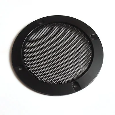 2pcs 4  Inch Audio Speaker Cover Metal Mesh Grille Protection Decorative Circle • $5.34