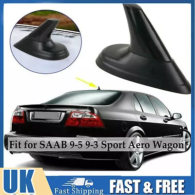 For SAAB 9-3 9-5 93 95 AERO-Car Shark-Fin Aerial Antenna Roof AM FM Radio-Signal • £10.89
