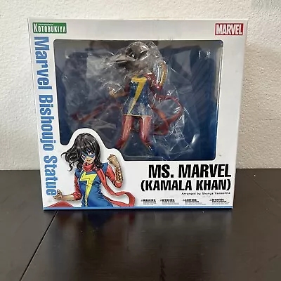 Marvel Comics Bishoujo Statue Ms. Marvel Kamala Khan 1:7 Scale Kotobukiya • $100