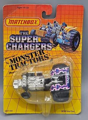 VTG (1987) Matchbox  The Super Chargers  Monster Tractors SC20 Voo Doo - NEW • $34.99