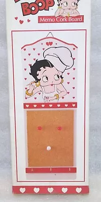 Vintage 1999 Betty Boop Cork Board Memo Board New Inbox • $16