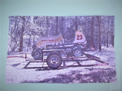 $750 • Buy Vintage MIDGET RACE CAR TRAILER -V8-60-Offy-T/Q-Cycles-Trike-ATV -Golf-Snowmobl.