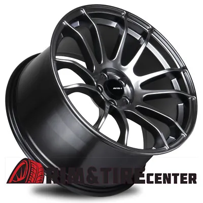 Avid1 AV20 19x8.5 +35 5x114.3 Hyper Black Optima Mazdaspeed 6 Camry TLX Accord • $890.10