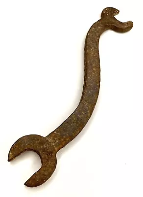 Antique Hand Forged S-Shaped Wrench - Railroad ? Automobile ? Vintage Primitive • $20
