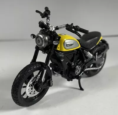 Maisto Ducati Scrambler Motorcycle Diecast Scale 1:18 Read • $14.99