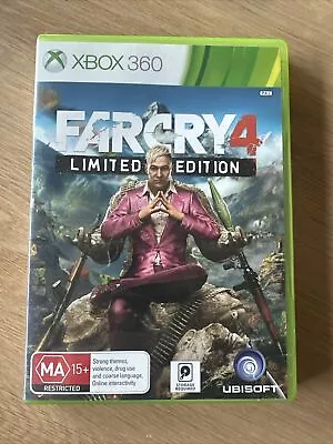 Far Cry 4 Limited Edition XBOX 360 With Manual • $9.04