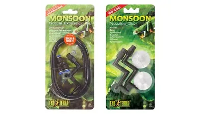£15.99 • Buy Exo Terra Monsoon Nozzle X 2 Or Nozzle Kit Vivarium Mister Accessories