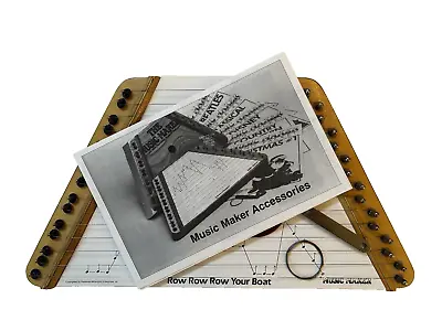 THE MUSIC MAKER Lap Harp NIB Sheets Music Included Award Winning Original Toy! • $35