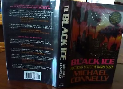 The Black Ice By Michael Connelly. Signed First Edition In Dust Jacket. • $100