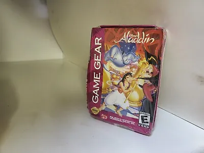 NEW Sealed Aladdin Game Cartridge For Sega Game Gear Crushed Box • $16.95