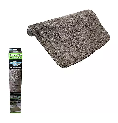 Absorbant Magic Mat Super Door Mat Microfibre Clean Step Washable Indoor Outdoor • £9.99