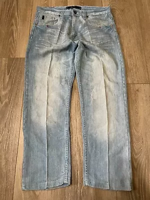 Southpole Jeans Baggy 38x29 Y2K Distressed JNCO MacGear Kikwear GAT Menace • $50