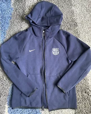 Fc Barcelona Nike Tech Fleece Jacket Size Small • $105