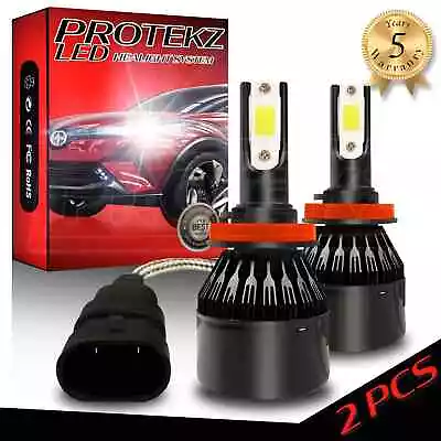 LED Headlight Kit Protekz H7 6000K CREE Low Beam For 2005-2009 LAND ROVER LR3 • $29.70