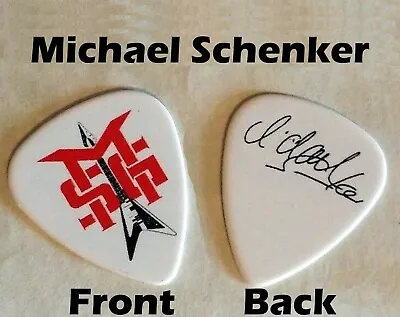 Michael Schenker Group MSG Classic Rock Novelty Signature Guitar Pick (W3-K14) • $2.97