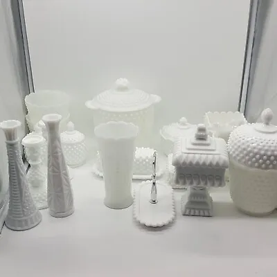 Westmoreland Hobnail Milk Glass • $22