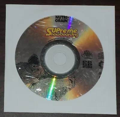 PC CD. Supreme Snowboarding. Kellogg's Nutri-Grain.  • $11.48